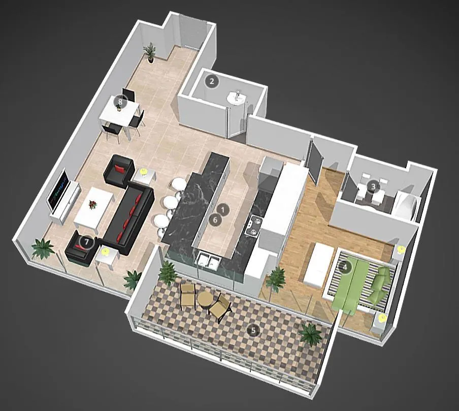 Smart 1Br In Jewels Tower Apartment Dubai